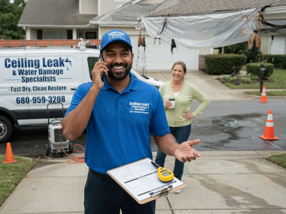 Ceiling Leak Cleanup Gilmer, TX FAQs